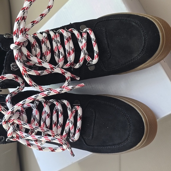 Steve Madden suede black shoes, size 8, just used one time like new - Picture 5 of 13